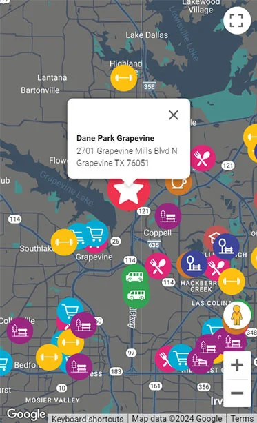 Mobile map image